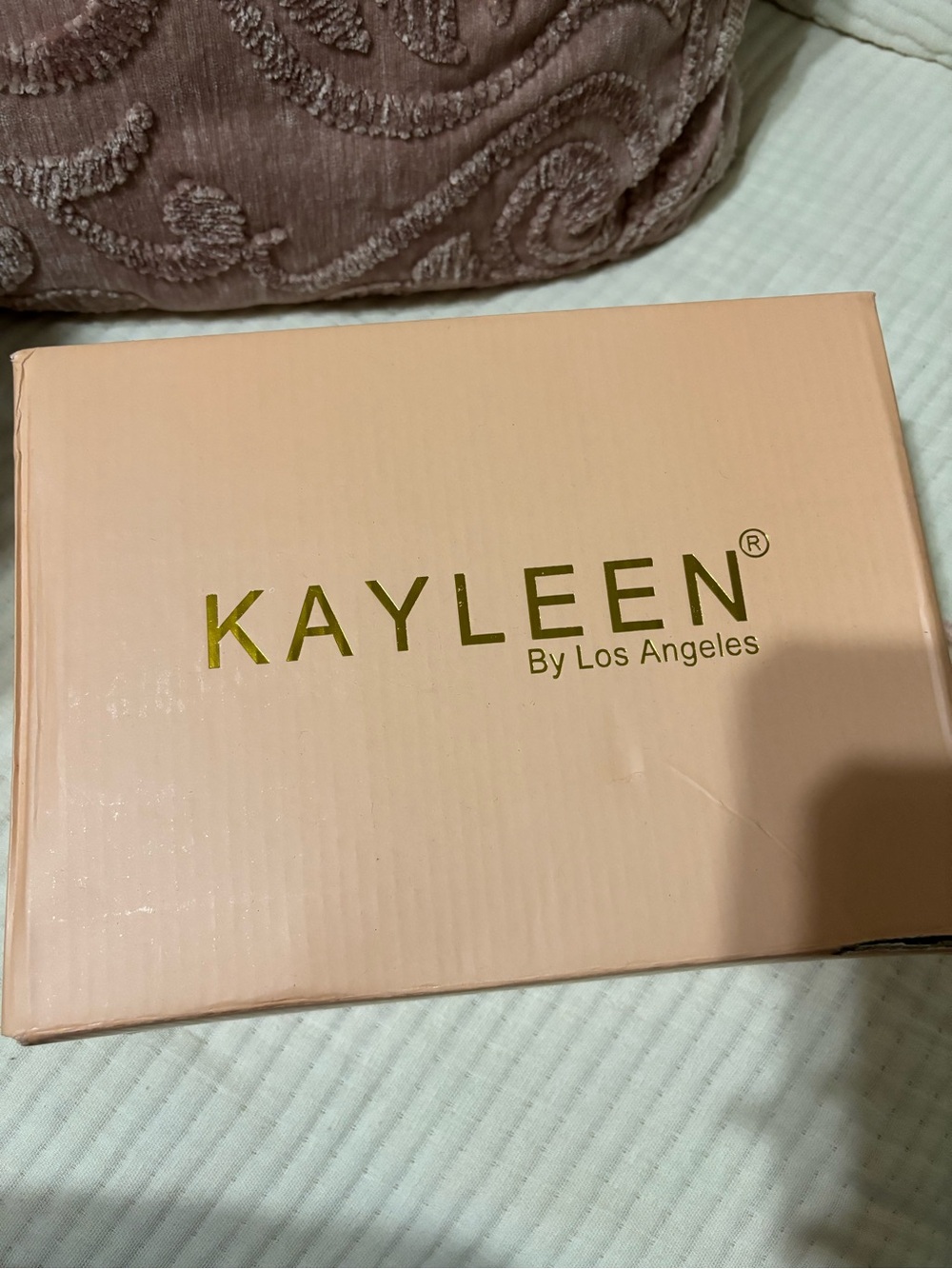 KAYLEEN By Los Angeles black 5 inch rhinestone heels